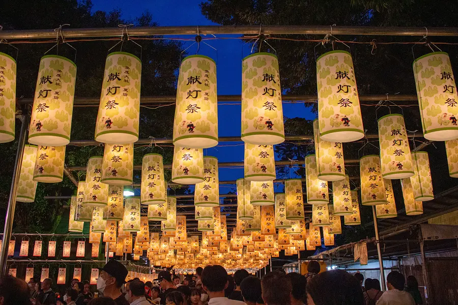 多度大社夏詣 献灯祭 | イベント | 観光三重(かんこうみえ)